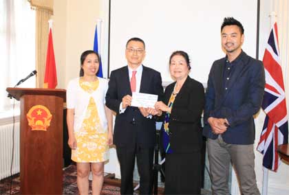 Overseas Vietnamese in UK support soldiers defending the nation’s sea and island sovereignty